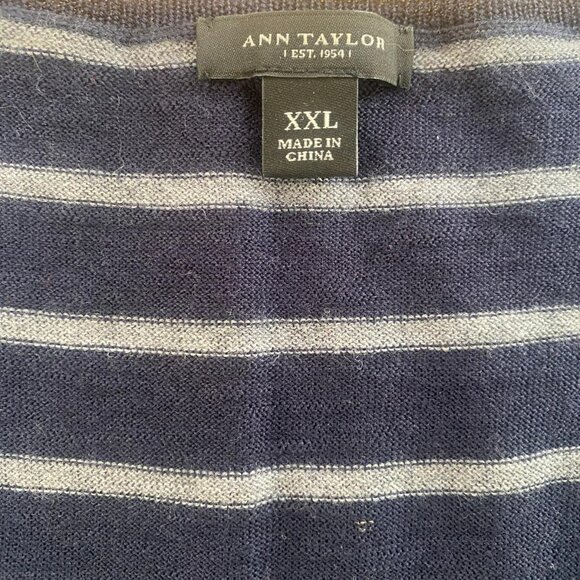 Ann Taylor Extra fine Merino Wool Sweater sz XXL - Picture 3 of 3